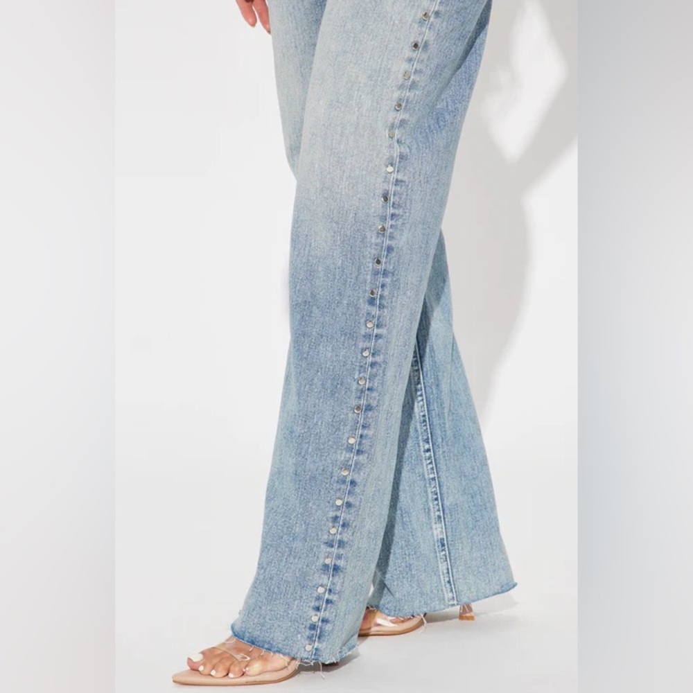 NWT Fashion Nova straight leg jeans - Picture 4 of 6